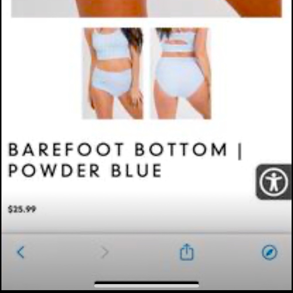 Blue coral reef bottoms, xl new with tags